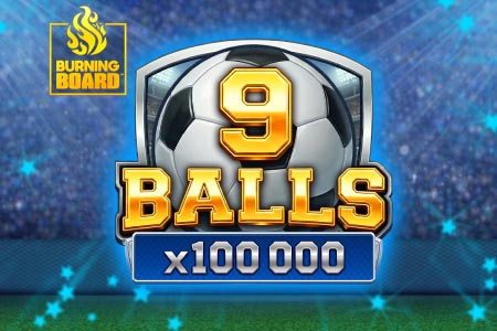 9 Balls Burning Board